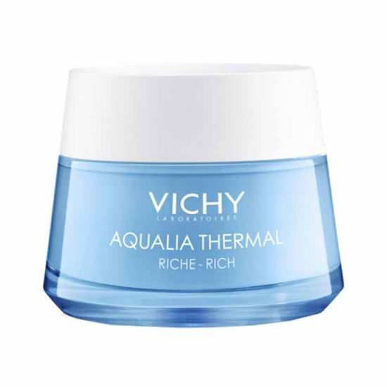 Vichy Aqualia Thermal Rich krema za 24 urno vlaženje za suho kožo, 50 mL