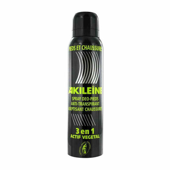 Akileine 3v1 sprej za obutev in stopala, 150 mL