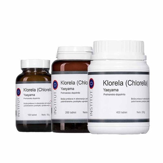 Klorela Yaeyama, 100, 200 ali 400 tablet