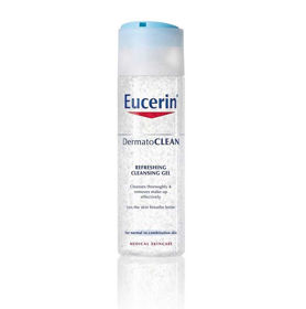 Slika Eucerin DermatoCLEAN osvežilni čistilni gel za normalno/suho kožo, 200 mL