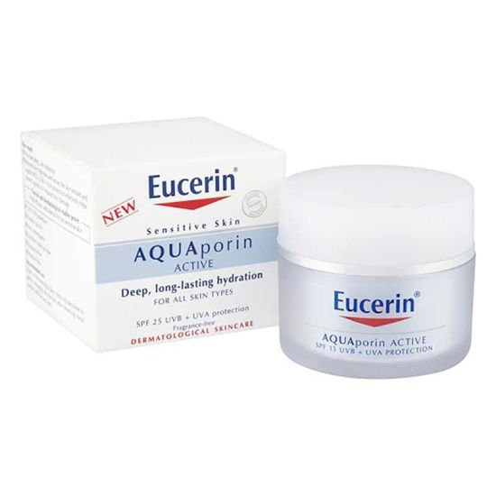 Eucerin AQUAporin Active vlažilna nega krema za normalno do mešano kožo, 50 mL
