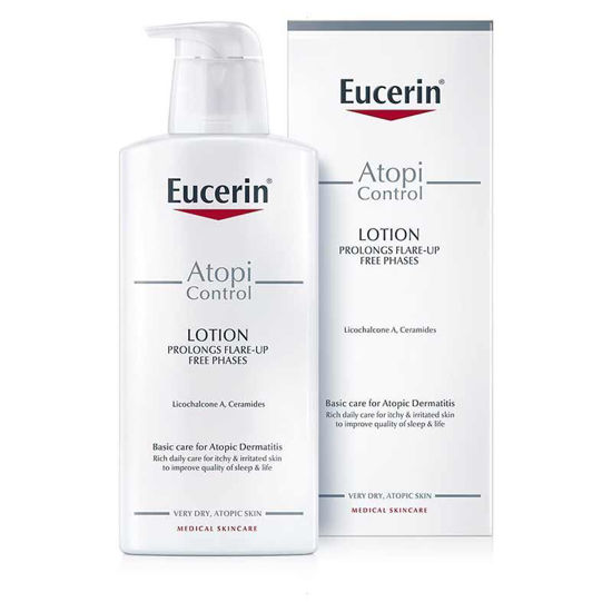 Eucerin AtopiControl losjon za nego telesa, 250 ali 400 mL
