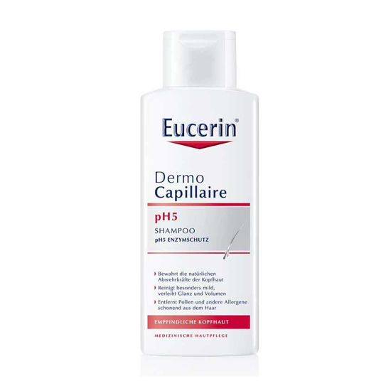 Eucerin DermoCapillaire pH5 šampon za občutljivo lasišče, 250 mL ali AKCIJA