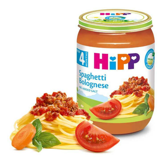Hipp špageti v bolonjski omaki, 190 g