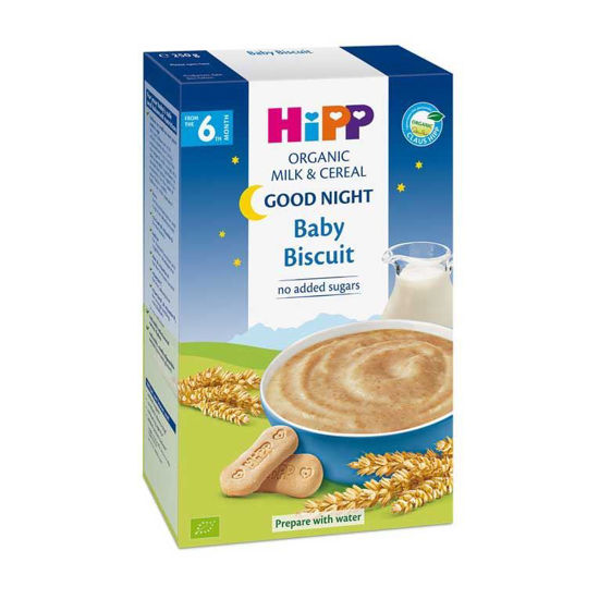 HiPP gotova žitna kašica za lahko noč Baby keks, 250 g