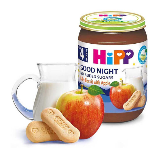HiPP zdrobova kašica baby keks z jabolki, 190 g