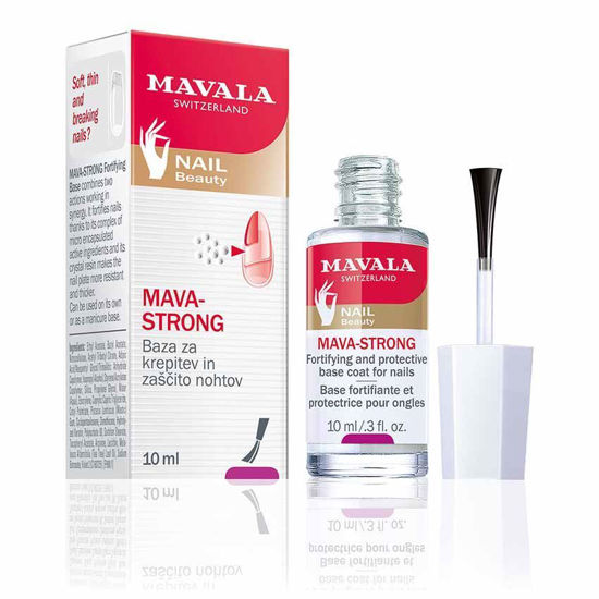 Mavala Mava-Strong baza za krepitev in zaščito nohtov, 10 mL