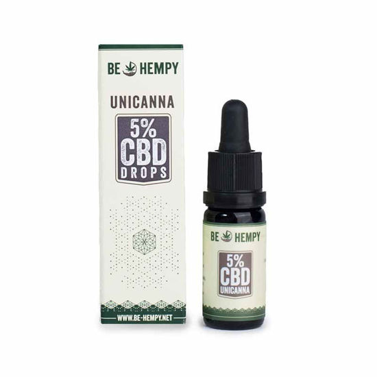 Be-Hempy UniCanna 5% CBD kapljice, 10 mL