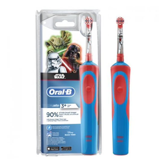 Oral-B Kids električna zobna ščetka (Cars, Frozen ali Star Wars), 1 ščetka