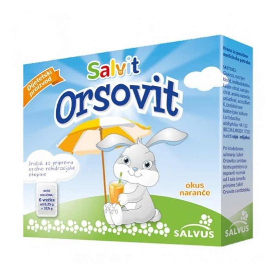 Salvit Orsovit prašek, 6 vrečk