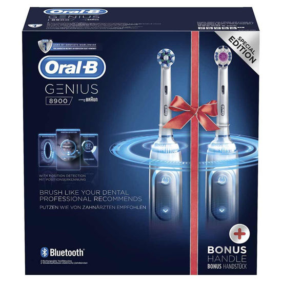Oral-B GENIUS 8900 DuoPack električna zobna ščetka, 1 set