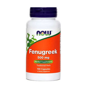 Slika Now Fenugreek sabljasti triplat 500 mg, 100 kapsul