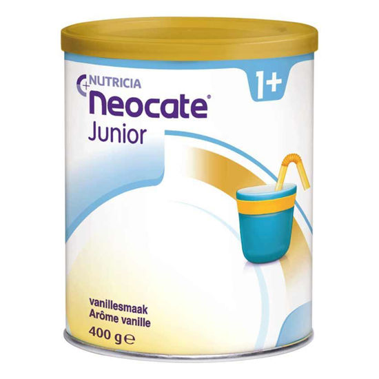 Neocate Junior prašek - nevtral, vanilija ali jagoda, 400 g