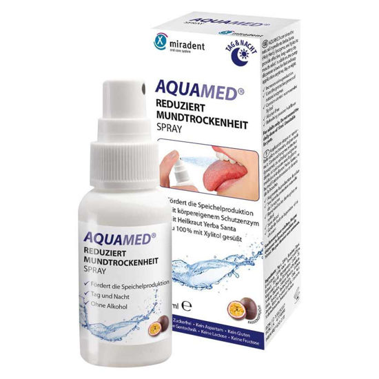 Miradent Aquamed pršilo za suha usta, 30 mL