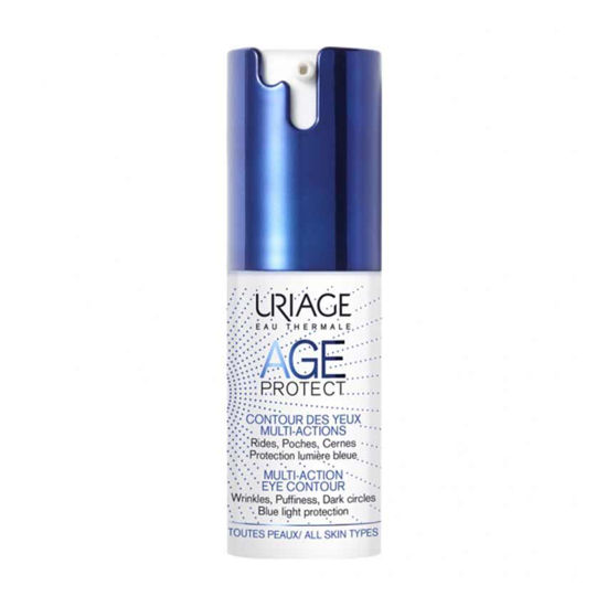 Uriage Age Protect Multi Action krema za področje okrog oči, 15 mL