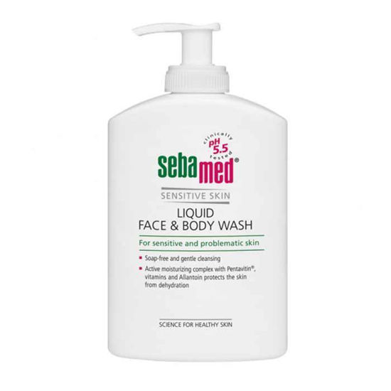Sebamed gel za umivanje obraza in telesa, 300 mL