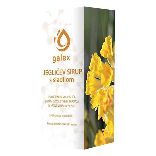 Galex jegličev sirup, 150 mL