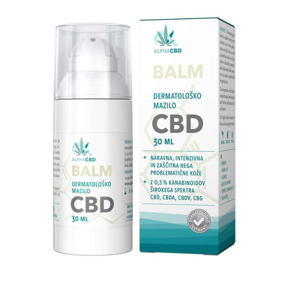 AlphaCBD Balm dermatološko mazilo, 30 mL