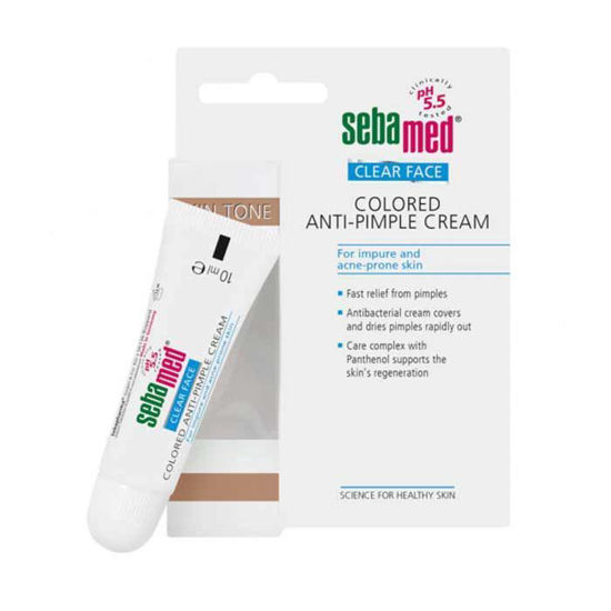 Sebamed Clear Face obarvana krema proti aknam, 10 mL