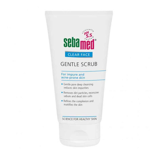 Sebamed Clear Face nežni piling, 150 mL