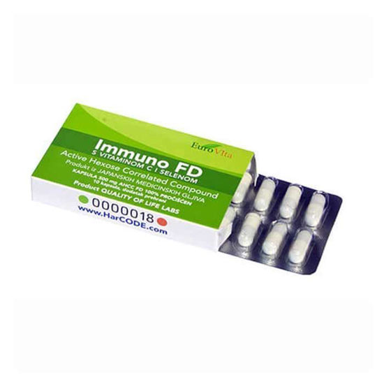 Immuno FD AHCC kompleks, 10 kapsul