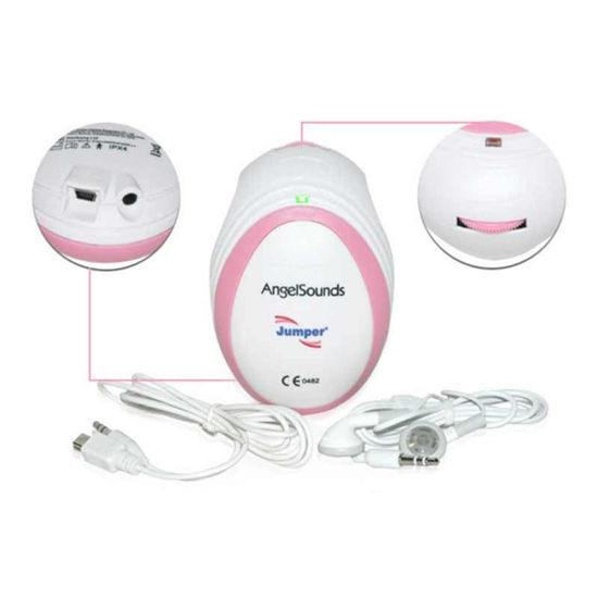 AngelSounds Mini za spremljanje bitja srca otroka+ gel BREZPLAČNO