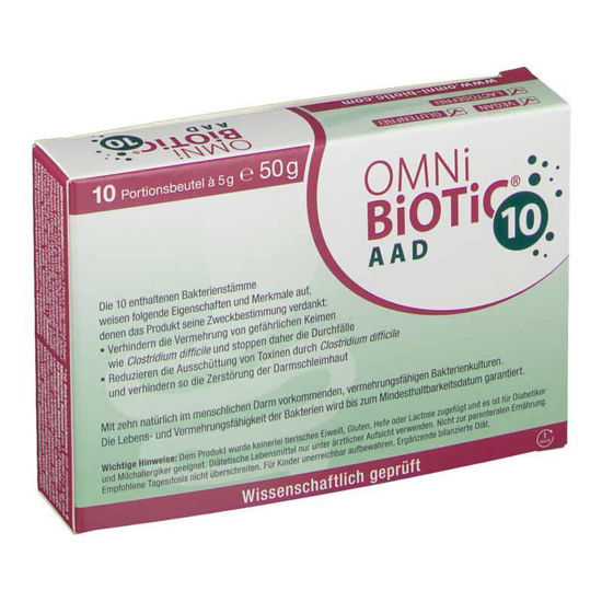 OMNi-BiOTiC 10 AAD mikroorganizmi + prebiotik, 10 ali 30 vrečk