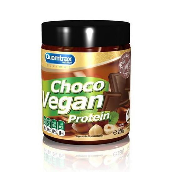 Quamtrax Vegan Choco proteinska krema, 2x250 g