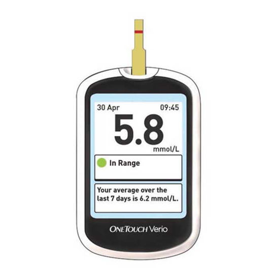 OneTouch Verio Flex  merilnik glukoze v krvi, 1 set