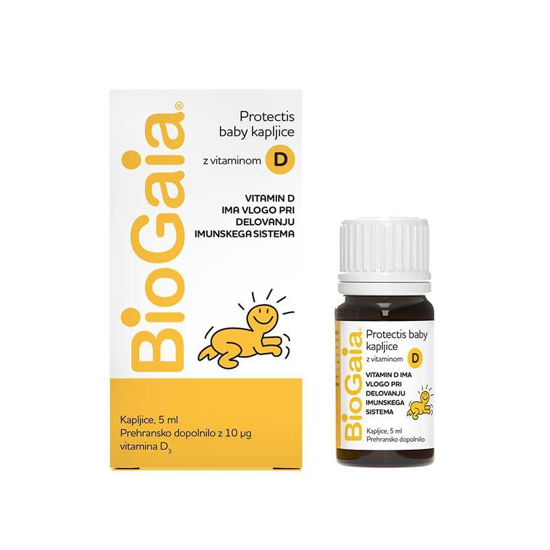 BioGaia ProTectis Baby kapljice z D3, 5 ali 10 mL