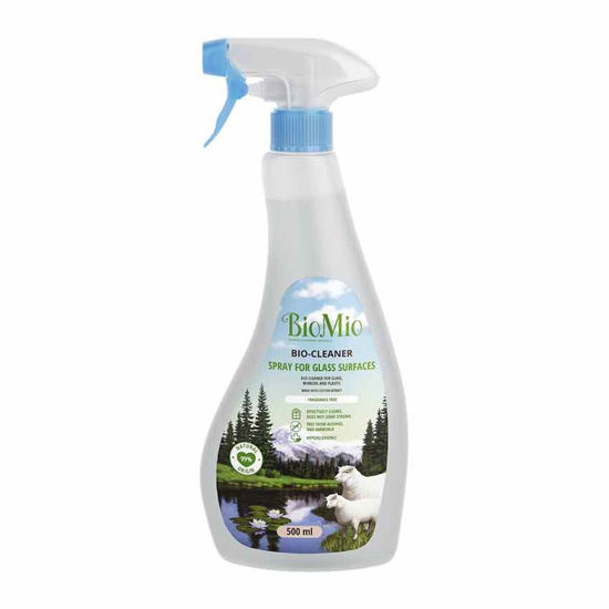 BioMio BIO čistilo za steklo brez vonja, 500 mL