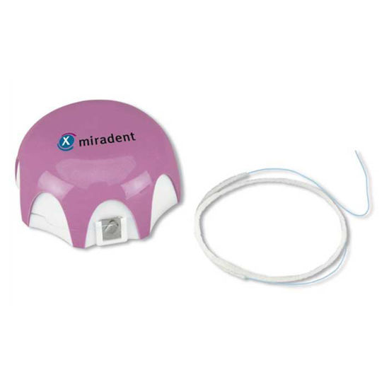 Miradent Mirafloss Implant CHX zobna nitka s klorheksidinom