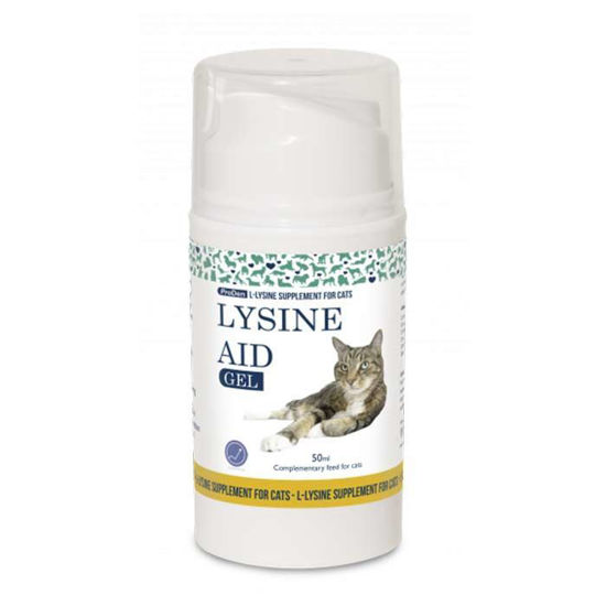 Lysine Aid gel za mačji herpes, 50 mL