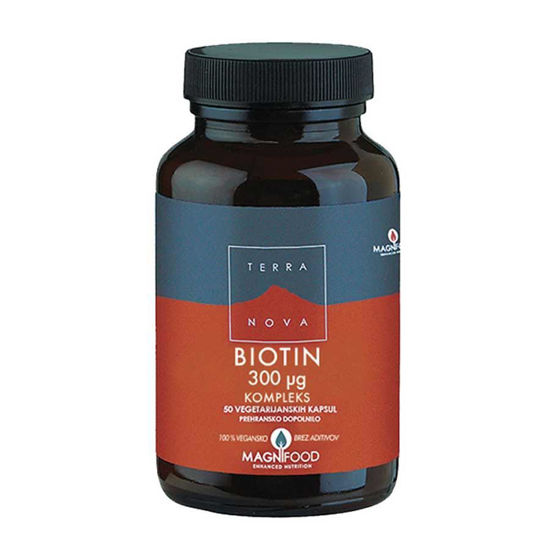 TerraNova Biotin kompleks, 50 kapsul
