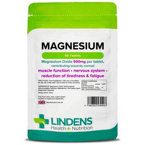 Lindens Magnezij 500 mg, 90 tablet