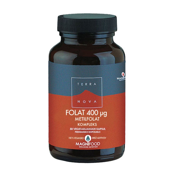 TerraNova Folat 400 µg kompleks, 50 kapsul