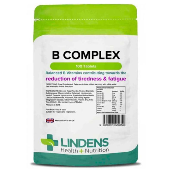 Lindens Vitamin B Complex, 100 tablet