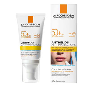 Slika La Roche Posay Anthelios Anti-Imperfections korektivni kremni gel za obraz z ZF50+, 50 mL