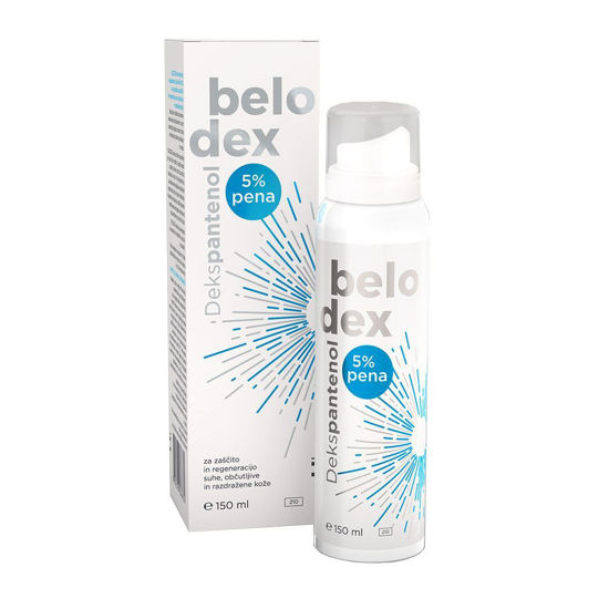 Belodex dekspantenol 5% pena, 150 mL