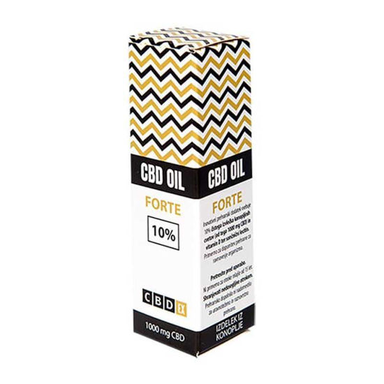 CBDex CBD OIL FORTE 10 % tinktura, 10 mL