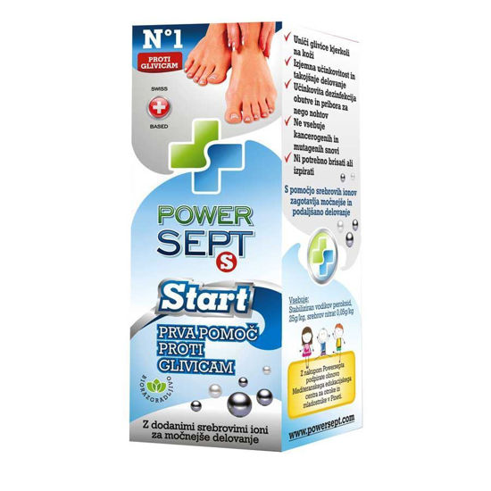 Powersept Start pršilo proti glivicam, 50 mL
