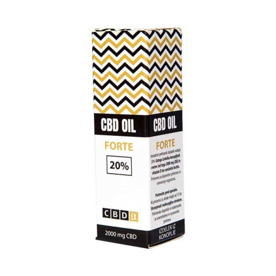 CBDex CBD OIL FORTE 20 % tinktura, 10 mL