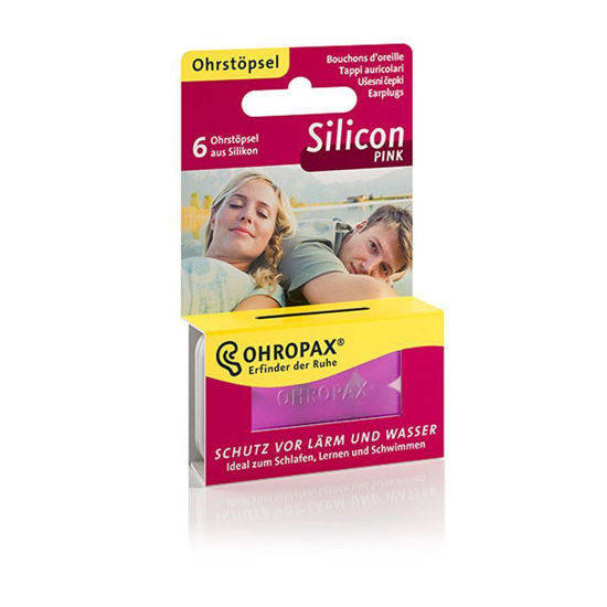 Ohropax Silicon silikonski čepki, 6 čepkov