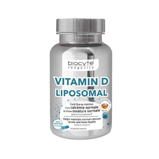 Biocyte liposomalni vitamin D, 30 kapsul