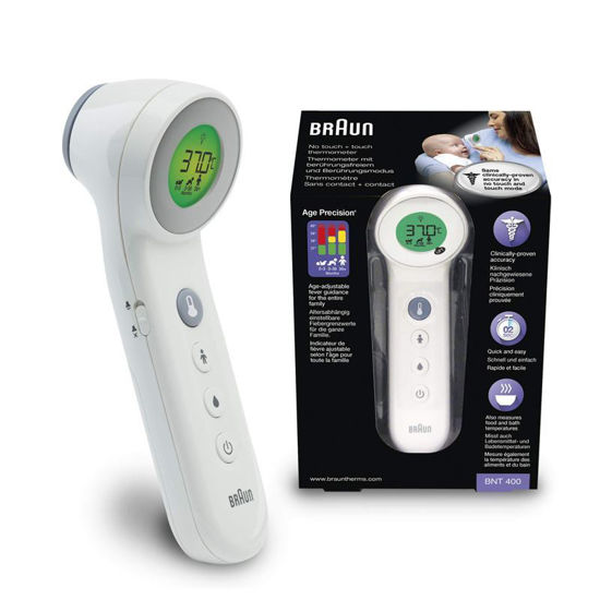 Braun BNT400 čelni termometer, 1 set