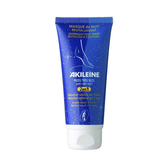 Akileine nočna maska za noge, 100 mL
