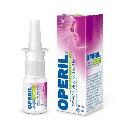 Operil pršilo za otroke, 10 mL