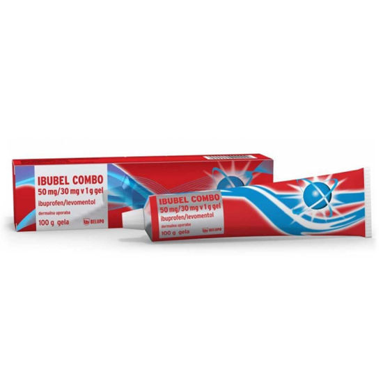 Ibubel Combo 50mg/30mg/1g gel, 100 g