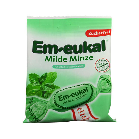 Em-Eukal meta bonboni brez sladkorja, 75 g