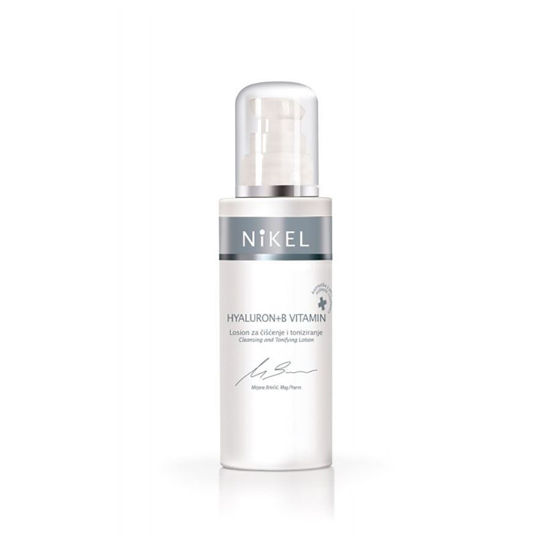 NiKEL Hyaluron + B vitamin čistilni losjon, 125 mL